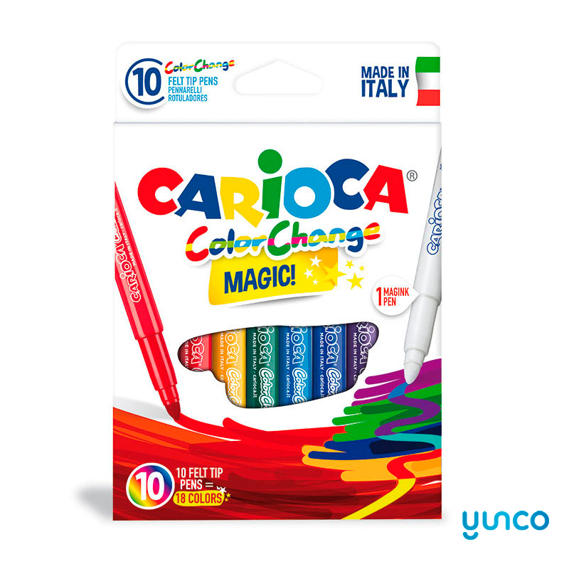 Caja 10 Rotuladores Carioca