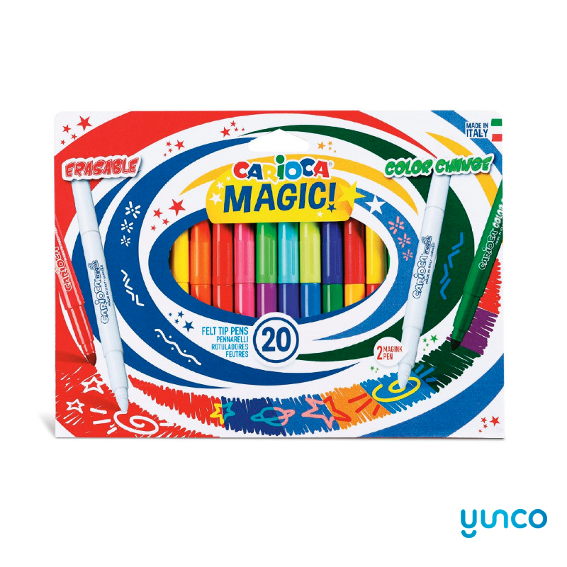 Rotulador Carioca Magic Market 20 Colores